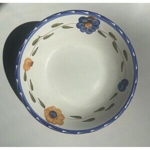 Furio Home Pottery La Spezia 9-1/4" Pasta Soup Salad Bowl Nade In Italy